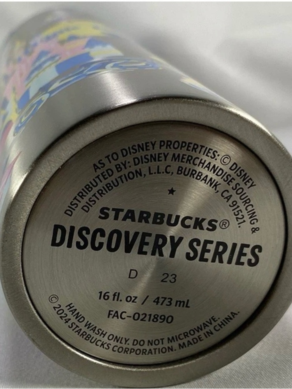 Starbucks Discovery Series Magic Kingdom Tumbler - Picture 4 of 5